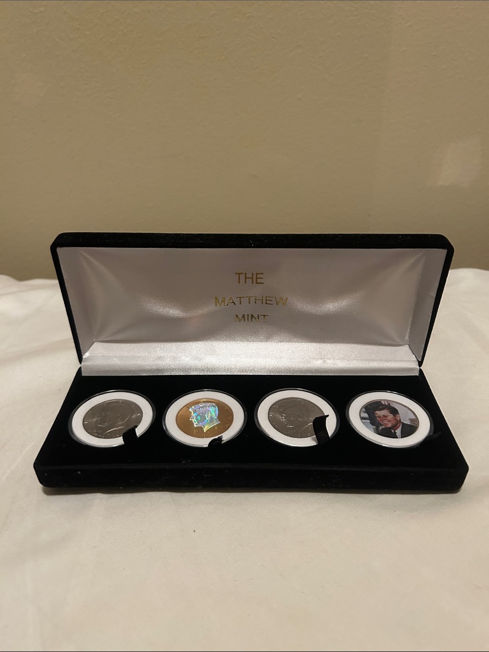 JFK Four Coin Collection